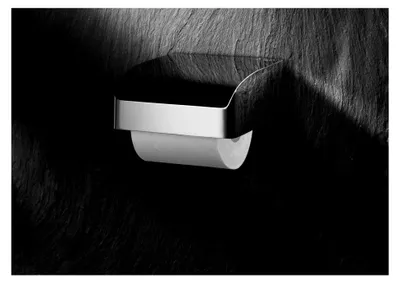 Produktbild von Toilettenpapierhalter mit Deckel, verchromt