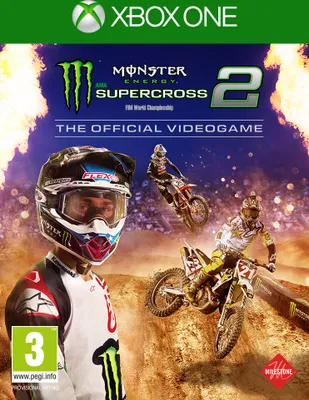 Obrázek produktu pro Milestone Srl Monster Energy Supercross - The Official Videogame 2, Xbox One, Režim multiplayer, Náctiletí, Fyzické médium