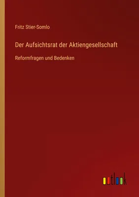 Produktbild von Der Aufsichtsrat der Aktiengesellschaft