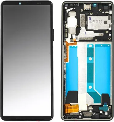 Produktbild von Original LCD OLED Display Touchscreen Bildschirm Rahmen Schwarz für Sony Xperia 10 IV XQCC54