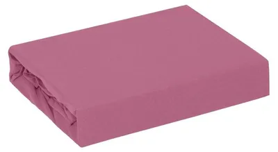 Produktbild von Spannbettlaken ADELA mit Gummizug rosa 140x200 25CM 140