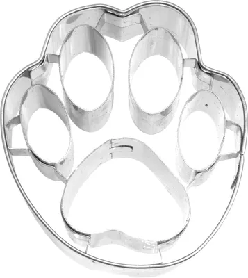Produktbild von Birkmann | Ausstechform Pfote, Ausstecher für Plätzchen, 6 cm, Edelstahl