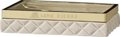 Produktbild von FURNLUX Seifenhalter Portia Beige 10cm / Hauptfarbe: Beige / Abmessungen: 10 x 3 x 13 cm