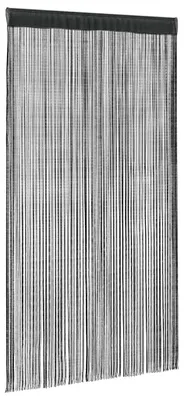 Obrázek produktu pro vidaXL Provázkové záclony 2 ks 140 x 250 cm Černá