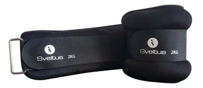 Zdjęcie produktu dla Sveltus Weighted Cuff Black Waga 2 kg
