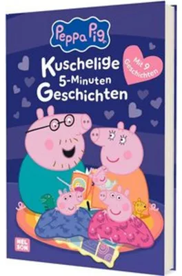 Immagine prodotto di Peppa Wutz Gutenachtgeschichten: Kuschelige 5-Minuten-Geschichten