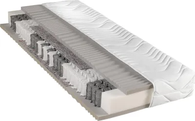Produktbild von BeCo Maxima Plus, 90 x 200 cm, H3, Stiftung Warentest “GUT”(getestet in 90×200 cm H3, 10/23), 22 cm hoch, Taschenfederkern