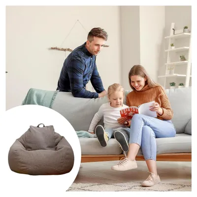 Produktbild von Waschbarer Sitzsackbezug für Freizeitstuhl, Riesensitzsack, 90 x 110 cm, für Erwachsene