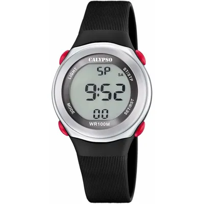Produktbild von Calypso Jugend Analog Uhr Fashion Kunststoff Armbanduhr schwarz UK5822/6