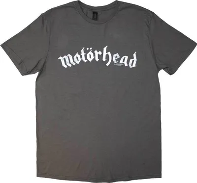 Produktbild von Motörhead Distressed Logo Charcoal Grey L T-Shirt