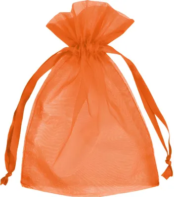 Produktbild von Organzasäckchen - Orange - 25 Stück