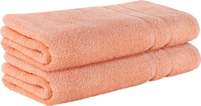 Obrázek produktu pro StickandShine, sada 2 ks prémiových froté saunových ručníků 80 x 200 cm v barvě broskvové, gramáž 500 g/m², 100 % bavlna