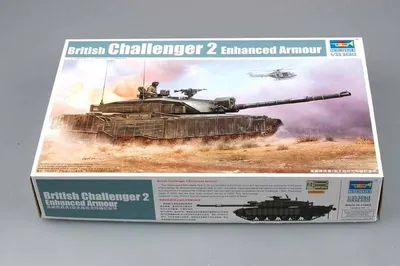 Obrázok produktu pre Trumpeter British Challenger2 s ochranou proti prehriatiu 1:35