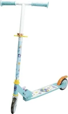 Produktbild von Tretroller , Stitch Design, Faltbar, Verstellbarer Lenker 73-83cm, Anti-Rutsch-Belag, Hinterradbremse, 5+ Jahre, Max 50kg