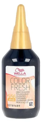 Produktbild von Wella Color Fresh, Mahagoni, 5/56, Frauen, 75 ml, Alle Haare, Farbspeichernd, Glanz
