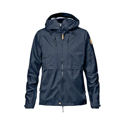 Zdjęcie produktu dla Fjällräven Keb Eco-Shell Jacket W, Rozmiar:L, Kolor:Dark Navy (555)