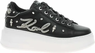 Produktbild von Damen Karl Lagerfeld KL63525 00S schwarz lthr w-silber 38