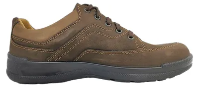 Imagen del producto de Zapatos para hombre Jomos, modelo 12, con suela flexible, cordones, color marrón, estilo casual