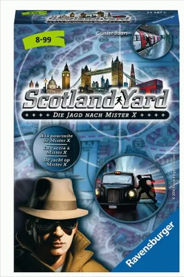 Produktbild von Ravensburger 233816 Scotland Yard - Mitbringspiel