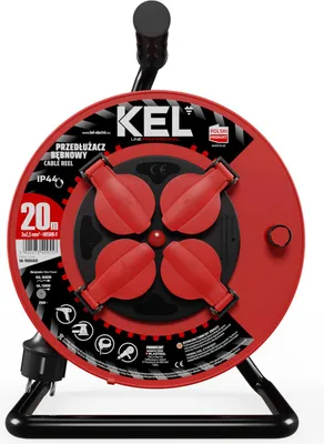 Produktbild von Kabeltrommel 20m 4× 230 V Schuko 3×2,5 H05RR-F Professional Line