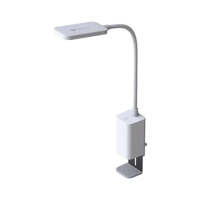 Image de Forever Light Lampe de bureau LED 6W avec clip PURE FLB-10 KIRSTEN blanc