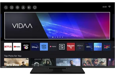 Zdjęcie produktu dla Telewizor Toshiba 40QV3F63DAZ QLED 40 cali, Smart TV z systemem VIDAA, Full HD, HDR, z potrójnym tunerem (2026)