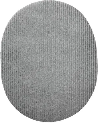 Produktbild von Kordflicken, Hellgrau 2 St. - Aufnäher, Bügelbild, Aufbügler, Applikationen, Patches, Flicken, Zum Aufbügeln, Größe: 9,5 x 12,0 cm