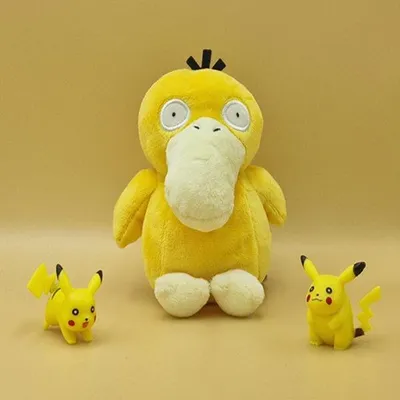 Produktbild von Pokemon Enton Kuscheltier - 14 cm Plüschtier Psyduck