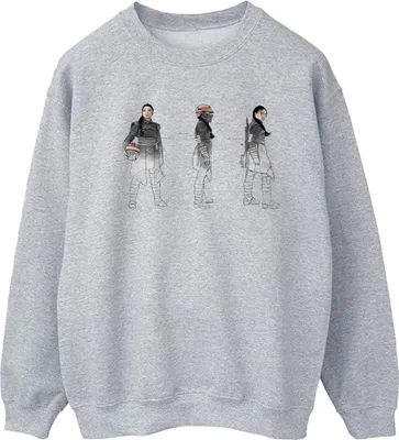 Produktbild von Star Wars - "The Book Of Boba Fett" Sweatshirt für Herren BI43980 (M) (Grau)