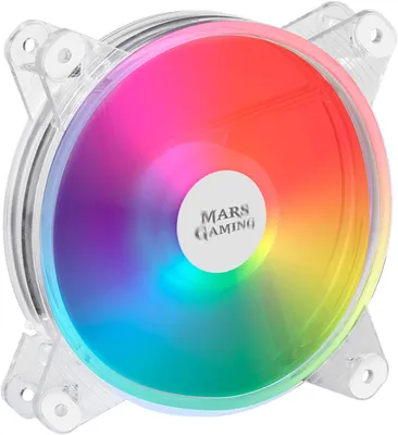 Produktbild von Mars Gaming MFD, Ventilator, 12 cm, 1100 RPM, Weiß