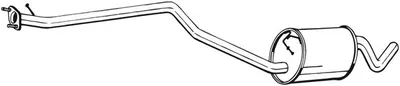Produktbild von Mittelschalldämpfer (1220-18536)