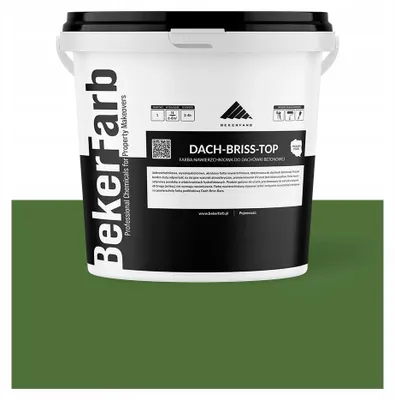 Produktbild von Dachbeschichtung für Betondachziegel, Farbe: Bekergrün, 10 Liter