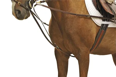 Produktbild von Dreieckszügel mit Edelstahlbeschlägen, Farbe:schwarz, Groesse:Pony