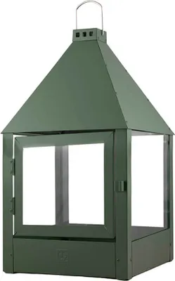 Produktbild von A2 Living Allwetter Laterne Mega Quadro Grün 52 cm rostfrei wetterfest Metall
