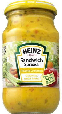 Obrázok produktu pre Heinz Sandwich Spread Spicy Vegetables 300g – Pikantný zeleninový krém na občerstvenie