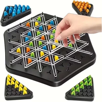 Obrázok produktu pre Strategická rodinná hra, logická dosková hra pre deti aj dospelých, rozvíjajúca myslenie a taktiku – ChainChess