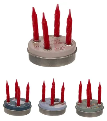 Immagine prodotto di Mini  d'Avvento con 4 mini candele in versione randomizzata