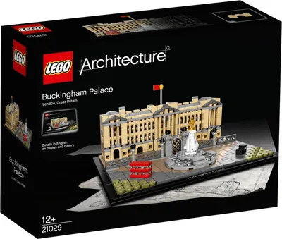Zdjęcie produktu dla LEGO Architecture Buckingham Palace, Zestaw do budowania, 12 lat(a), 780 szt.