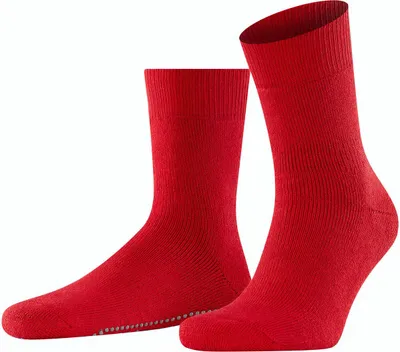 Image de Chaussettes FALKE Homepads pour hommes, couleur écarlate, pointures 43-46