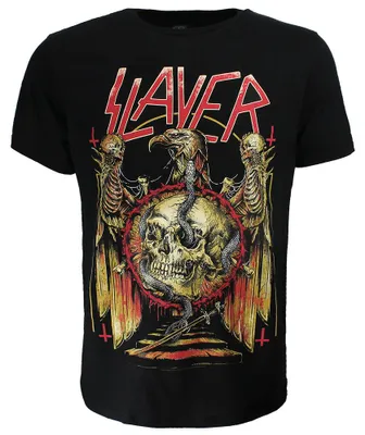 Produktbild von Slayer Eagle and Serpent T-Shirt – Offizielles Merchandise - M