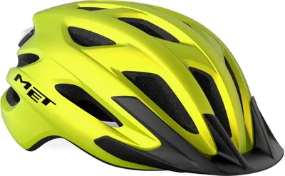 Produktbild von MET Fahrradhelm Crossover Mips , Lime Gelb Metallic matt, M