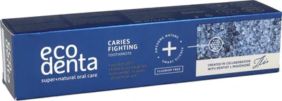 Immagine prodotto di Dentifricio per la cura con lime, foglie di coriandolo e xilitolo (Dentifricio per la lotta alla carie) 100 ml