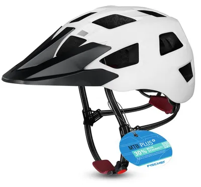 Produktbild von FISCHER Fahrradhelm Plus Atlas weiß L/XL