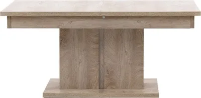 Obrázek produktu pro Nábytek24 Konferenční stolek Irma LA01 Rozkládací konferenční stolek Konferenční stolek do obývacího pokoje Rozkládací 144-144 cm Bílý