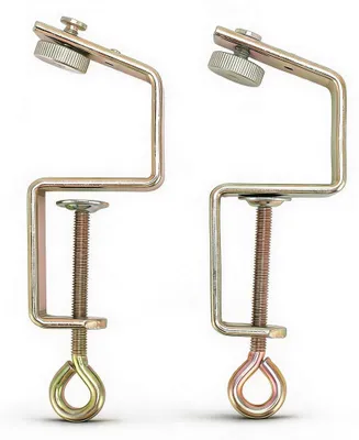 2 Tischklemmen für Strickmaschinen KR830 KR840 KR850, Metall