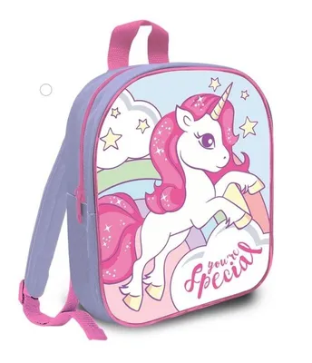 Obrázok produktu pre EUROSWAN Detský batôžtek Jednorožec Polyester, 29 cm