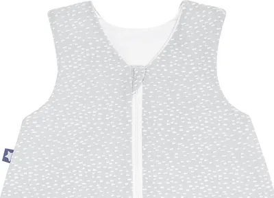 Produktbild von Julius Zöllner GmbH &Co.KG Schlafsack Tiny Squares Grey Sommerschlafsack Jersey 80/86 (BxLxH)  B=53 x L=86 x H=2 cm