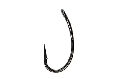 Produktbild von Fox Fishing Carp Hooks Curve Shank # 6 Black Angelhake