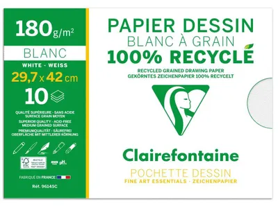 Image de Cahier de papier à dessin RC A3, 12 feuilles, 180 g