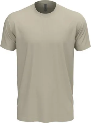 Produktbild von Next Level Apparel 3600 | Herren Crew Neck T-Shirt, Feine Jerseyware - Farbe: Sand - Größe: M